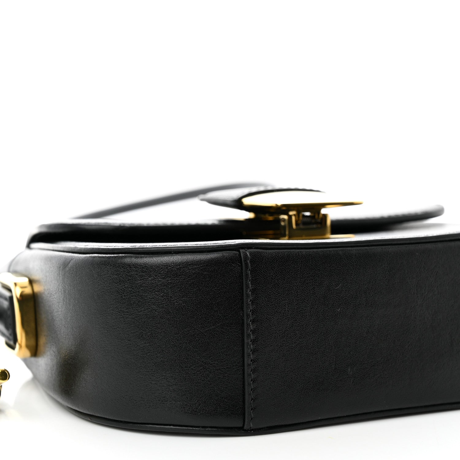 Bottega Veneta Calfskin Mini Desiree Crossbody Bag Black 9 of 10