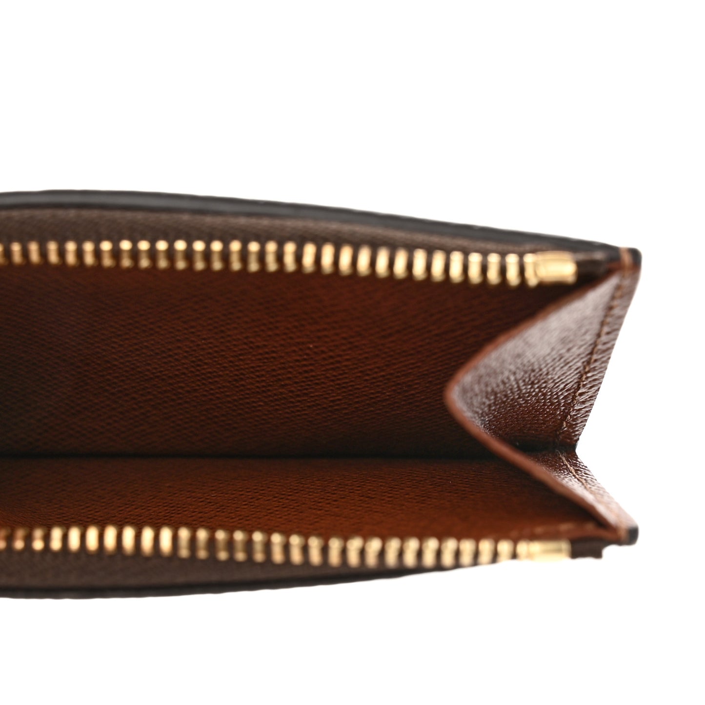 Monogram Zipped Romy Card Holder