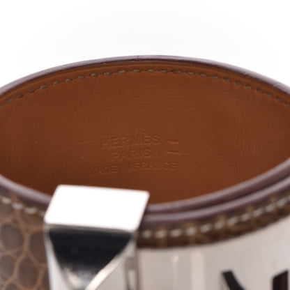 Hermes Matte Alligator Collier De Chien CDC Bracelet S Ficelle 4 of 6