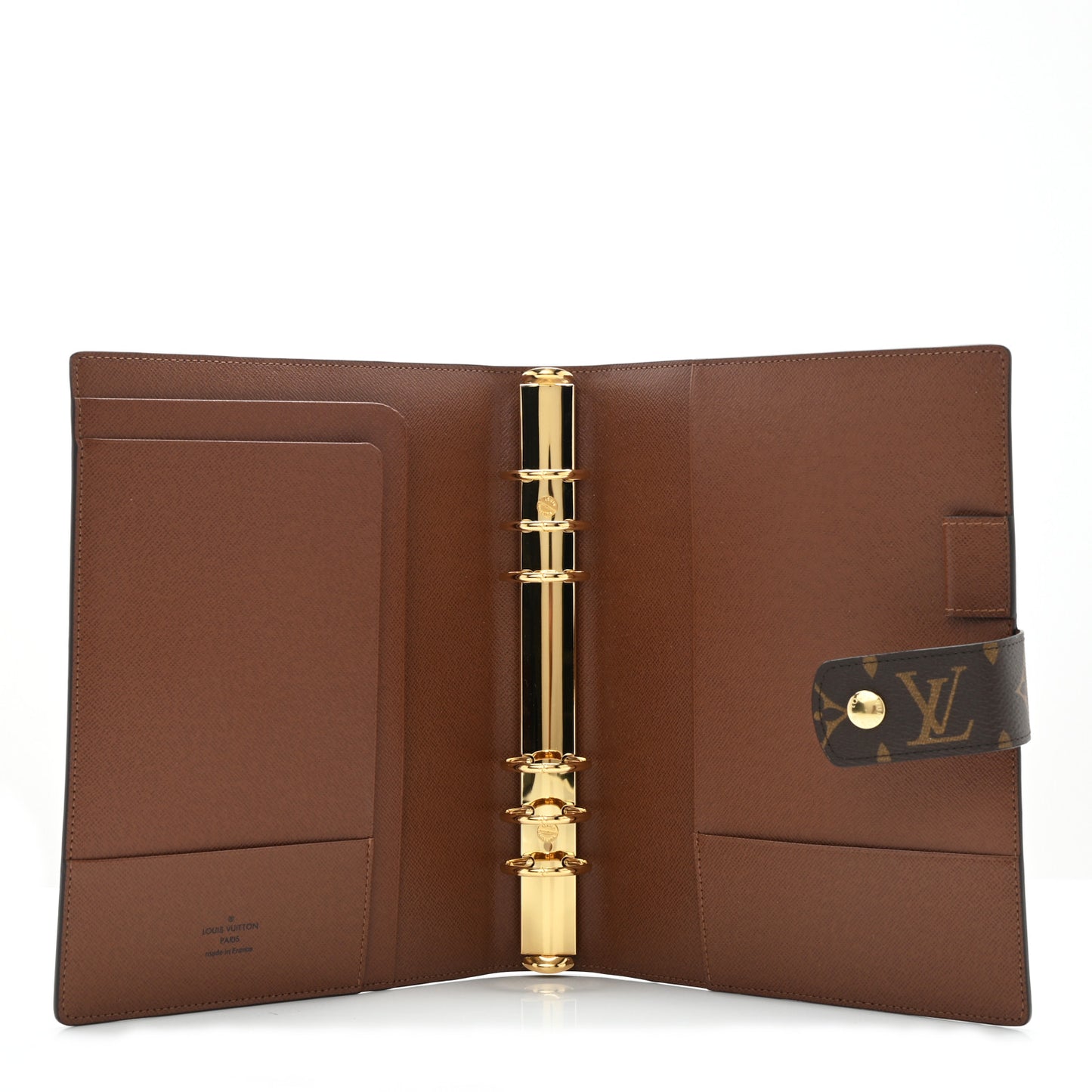 Monogram Large Ring Agenda Cover