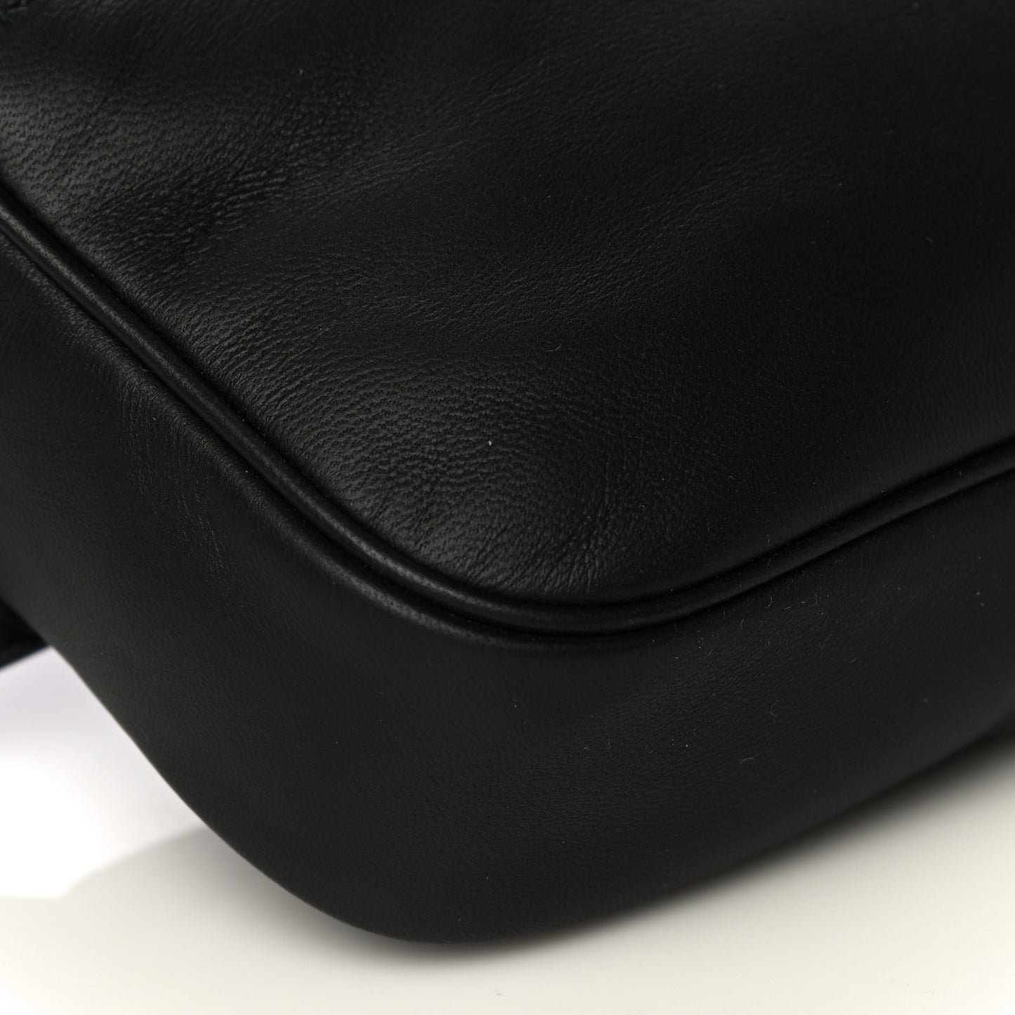 Nappa Intrecciato Belt Bag Black