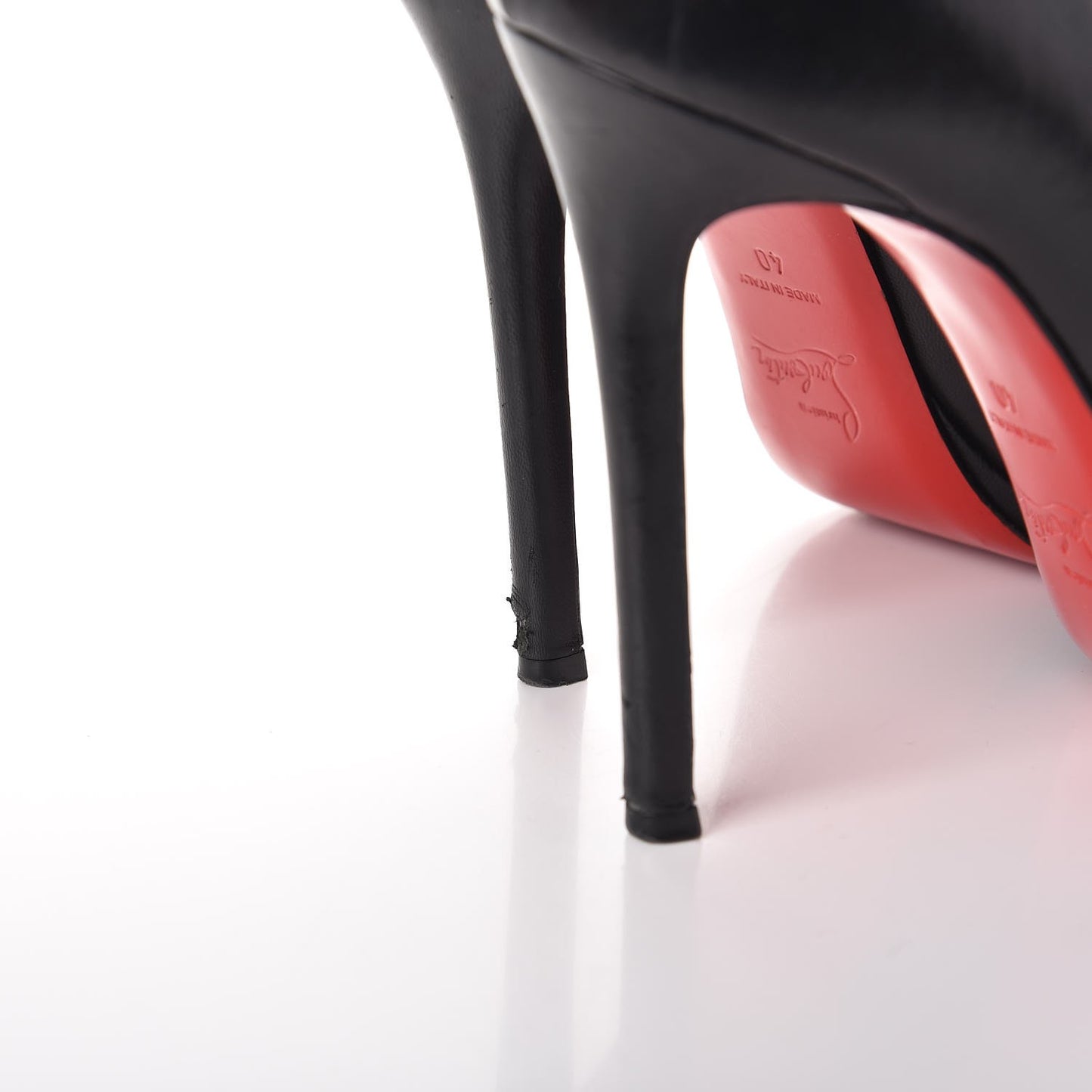 Calfskin Bruges 120 Pumps 40 Black