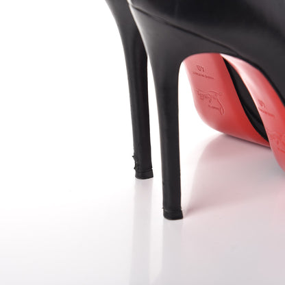 Christian Louboutin Calfskin Bruges 120 Pumps 40 Black 26 of 27