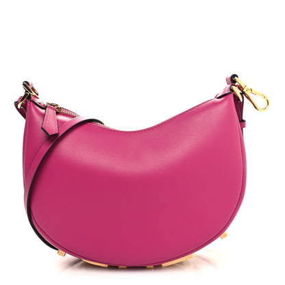 Fendi Vitello Grace Matte Mini Fendigraphy Hobo Bag Ciclamino Pilar 1 of 12