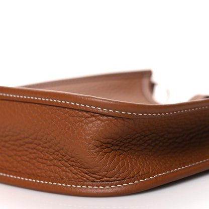 Hermes Taurillon Clemence Evelyne TPM Gold 10 of 11