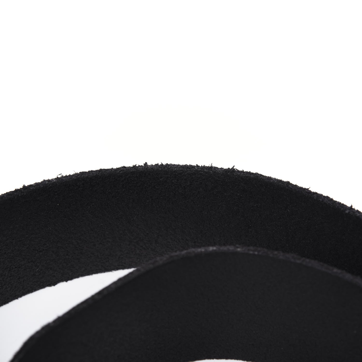 Gucci Faded Calfskin Double G 40mm Belt 80 32 Black 6 of 8