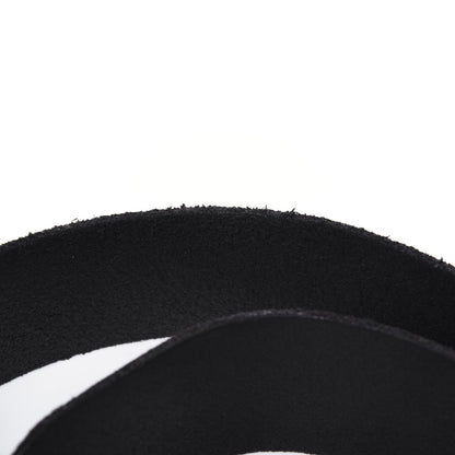 Gucci Faded Calfskin Double G 40mm Belt 80 32 Black 6 of 8