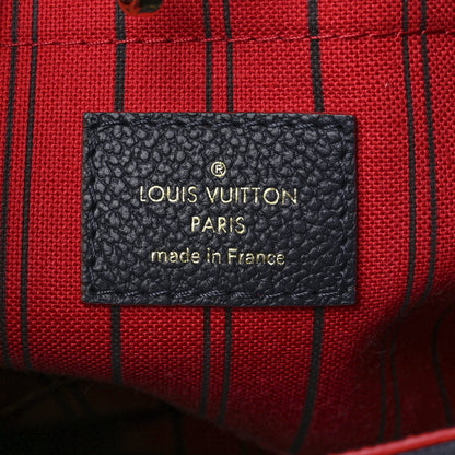 Louis Vuitton Empreinte Montaigne BB Marine Rouge 7 of 13
