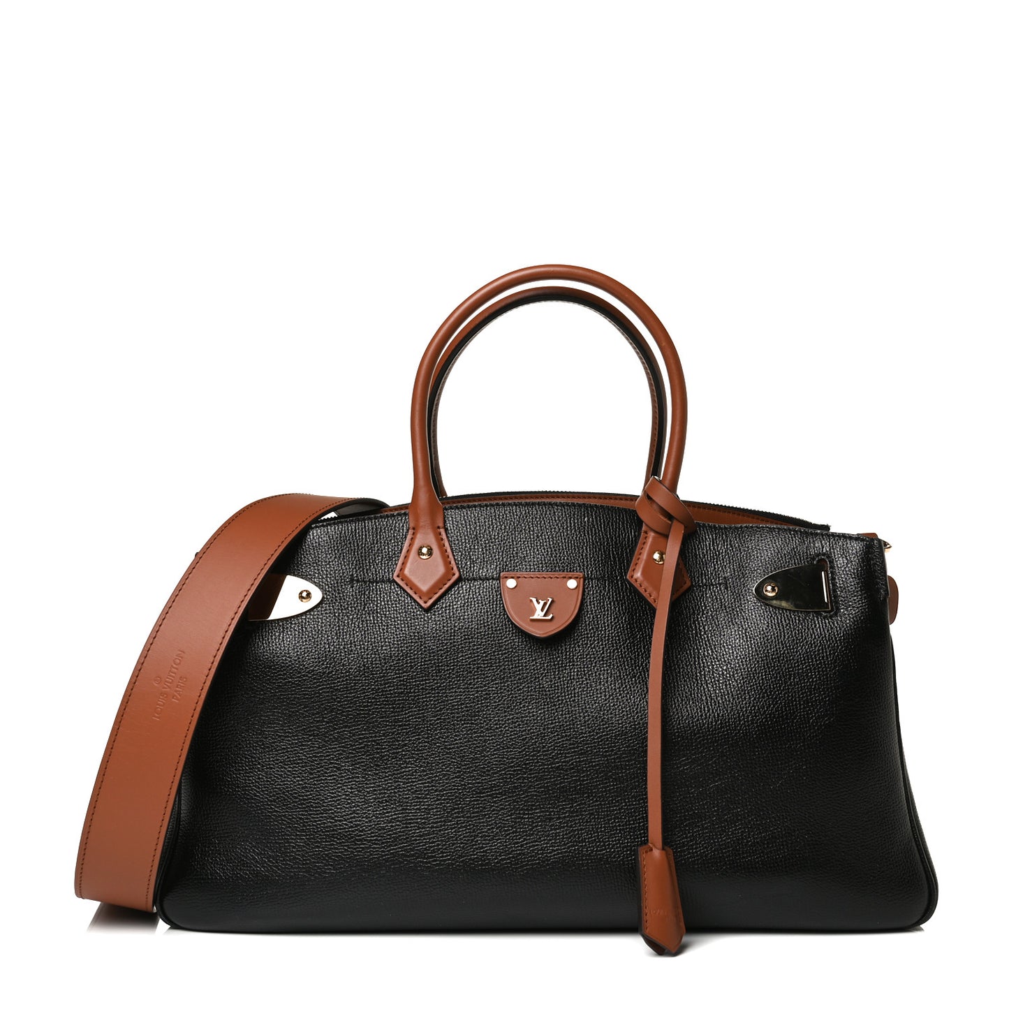 Calfskin All Set MM Black Tan