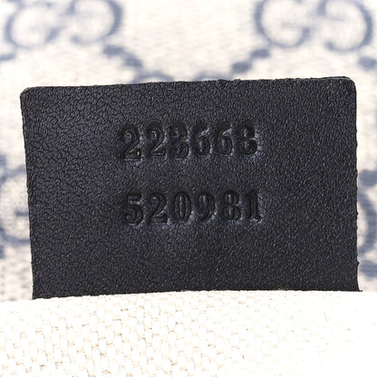 Gucci GG Plus Monogram Joy Vertical Tote Navy 9 of 13