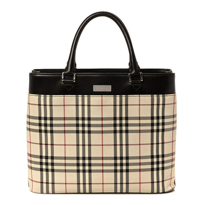 Burberry House Check Large Tote Black 1 of 28
