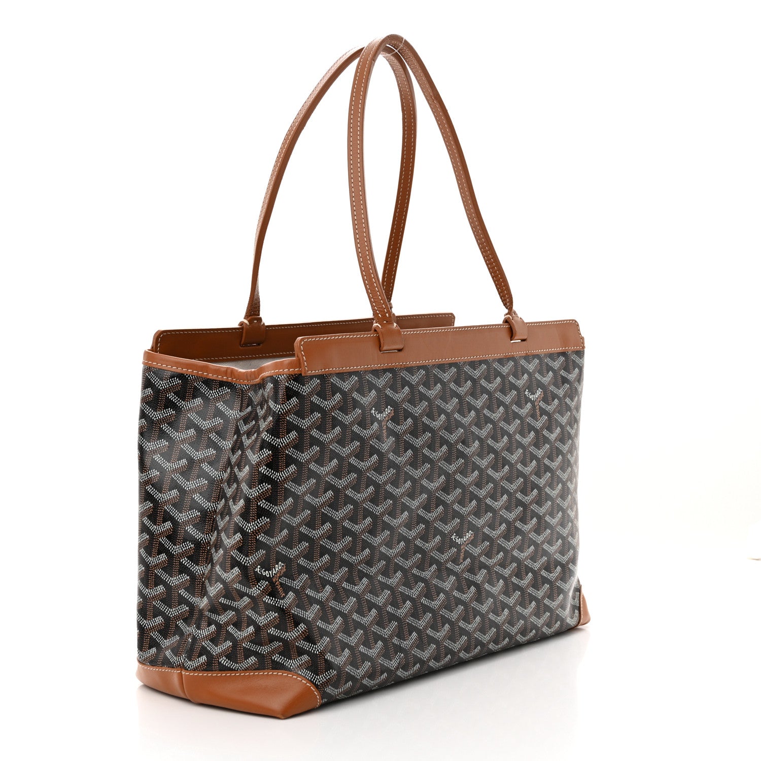 Goyard Goyardine Bellechasse PM Black Gold 3 of 13