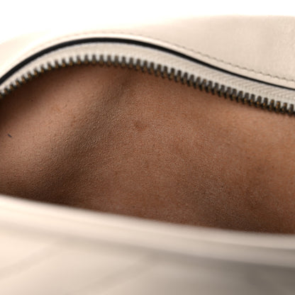 Gucci Calfskin Matelasse Small GG Marmont Chain Shoulder Bag White 18 of 19