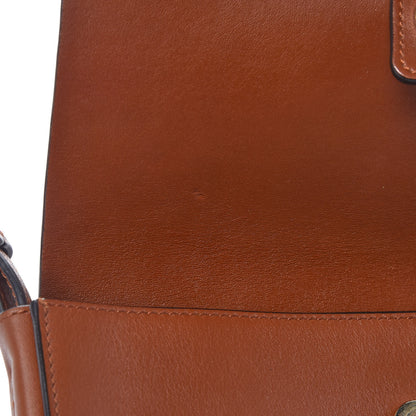 Chloe Suede Calfskin Small Faye Shoulder Bag Tobacco 12 of 17