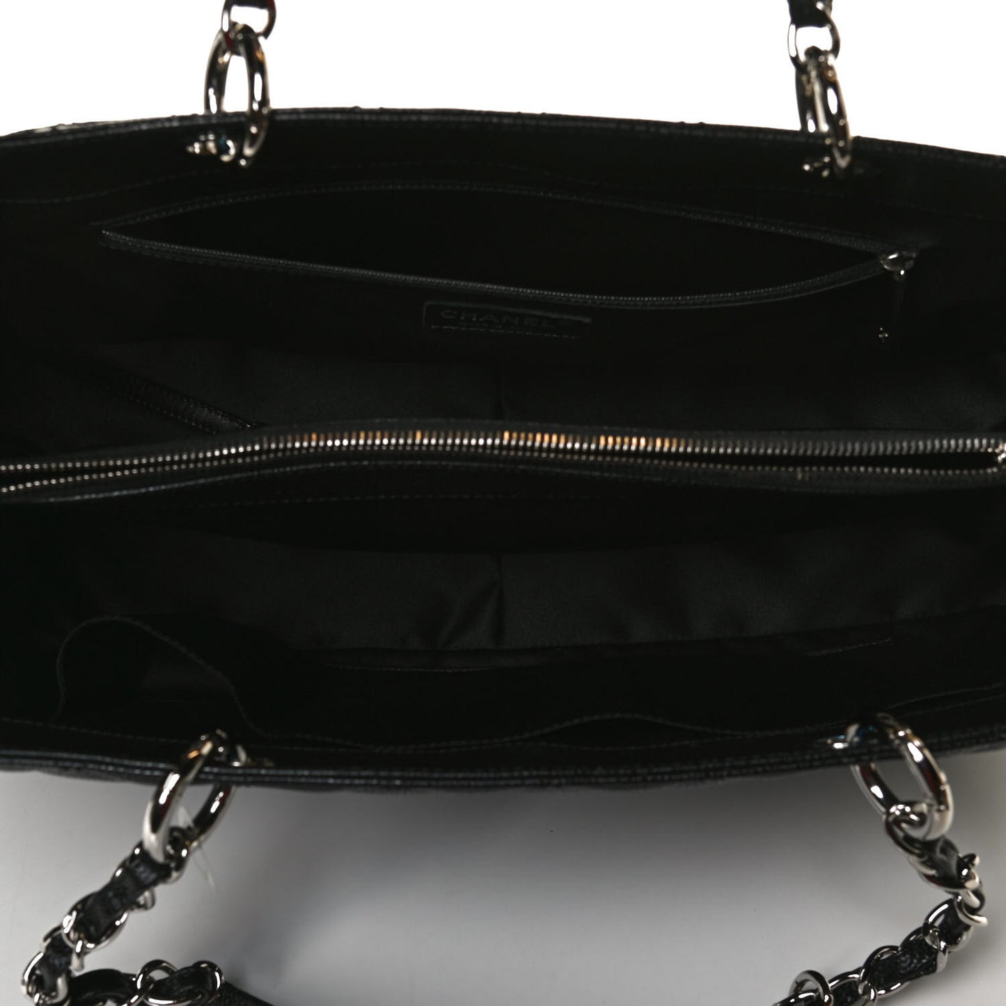 Caviar Quilted XL Grand Shopping Tote GST Black