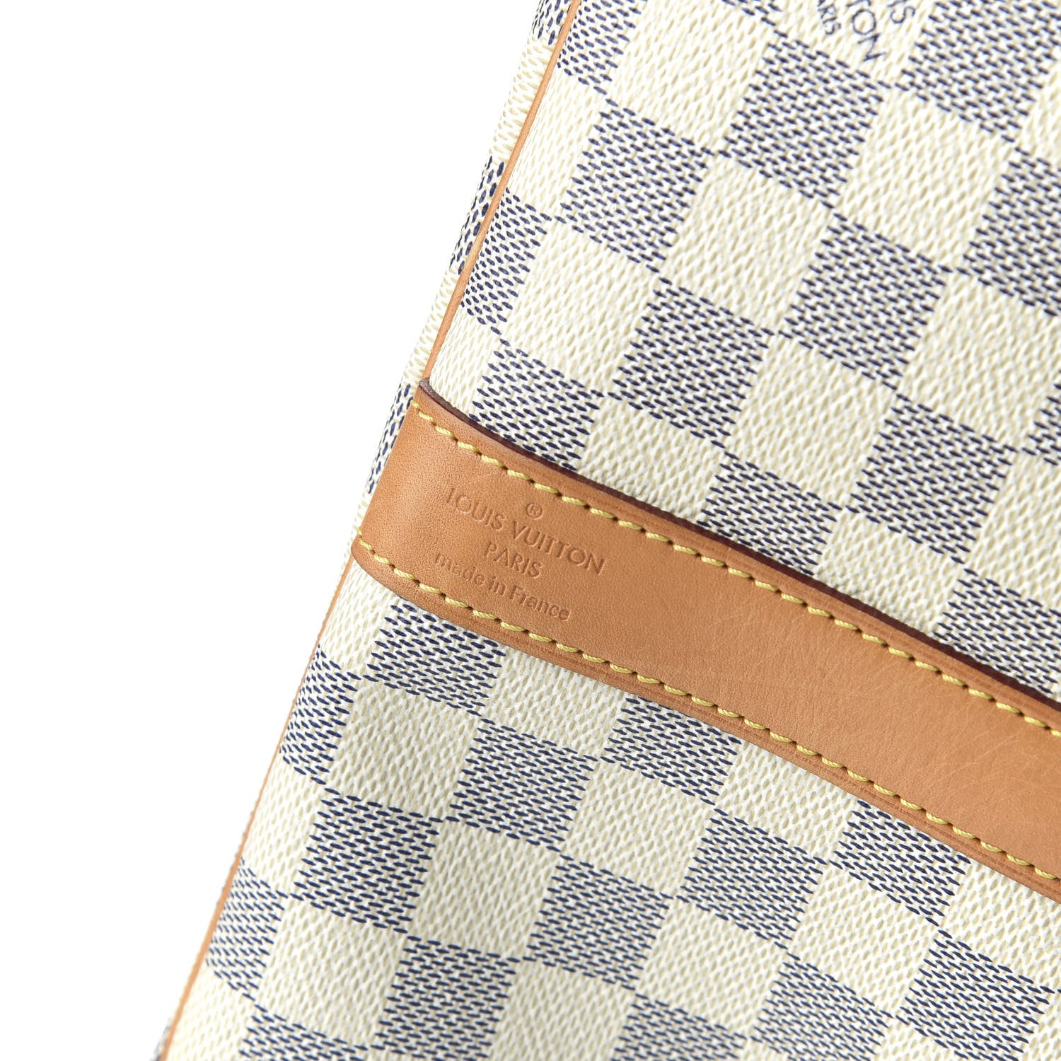 Louis Vuitton Damier Azur Keepall Bandouliere 55 7 of 9