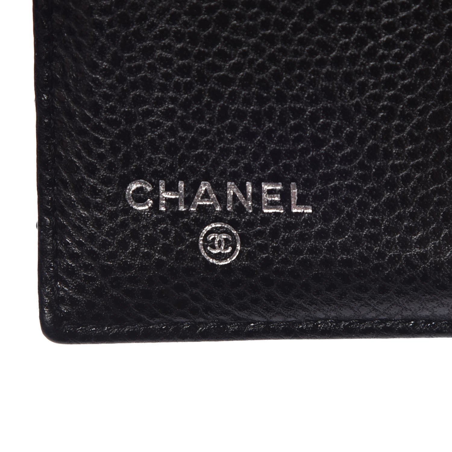 Chanel Caviar Quilted Compact French Flap Wallet Black 6 of 10