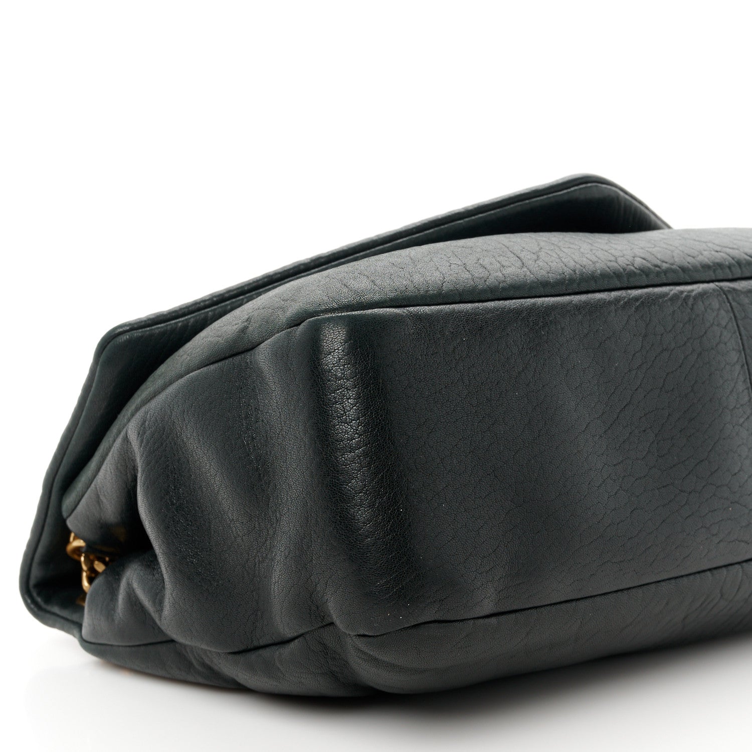 Saint Laurent Grained Lambskin Large Calypso Black 10 of 12