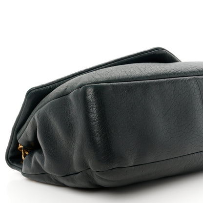 Saint Laurent Grained Lambskin Large Calypso Black 10 of 12