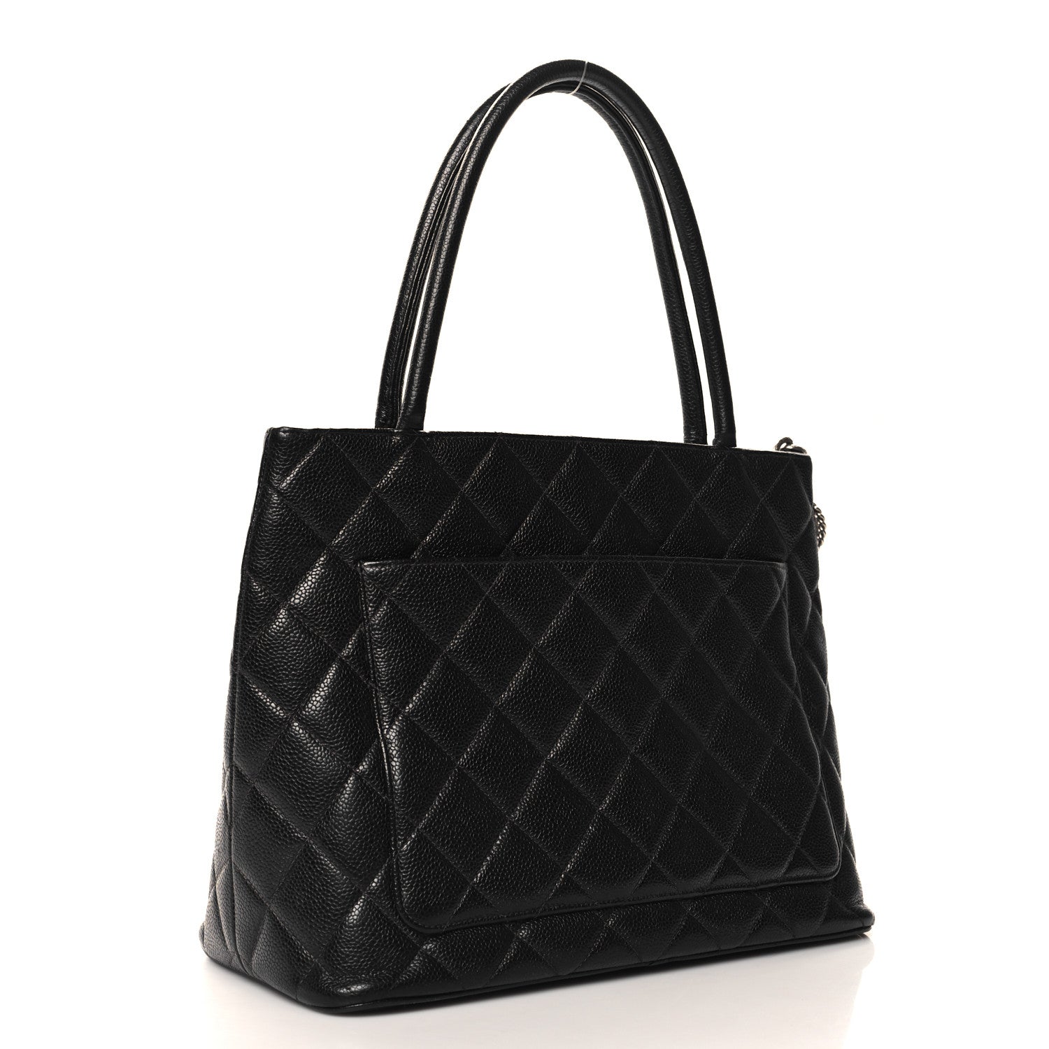 Chanel Caviar Quilted Medallion Tote Black 3 of 11