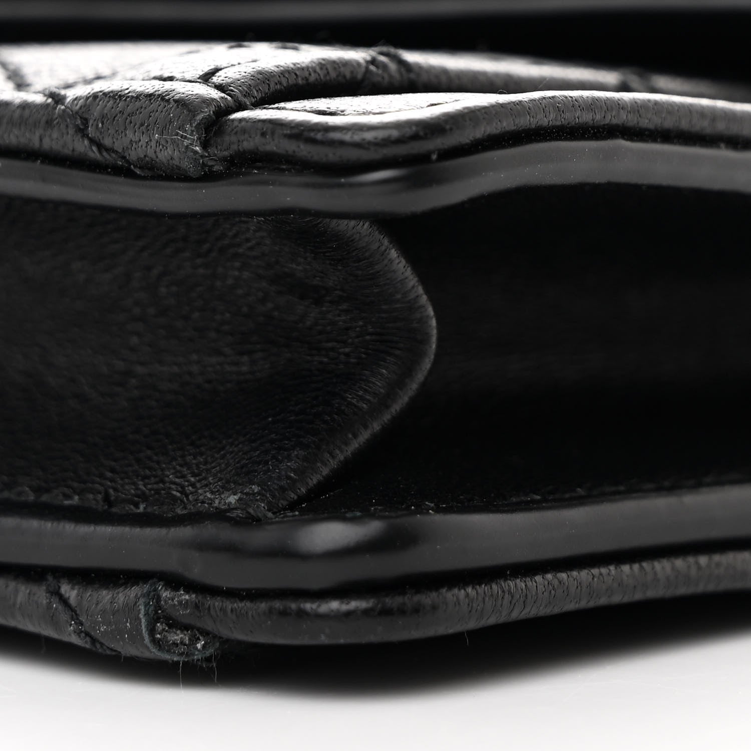 Saint Laurent Lambskin Quilted Micro Gaby Bag Black 11 of 12