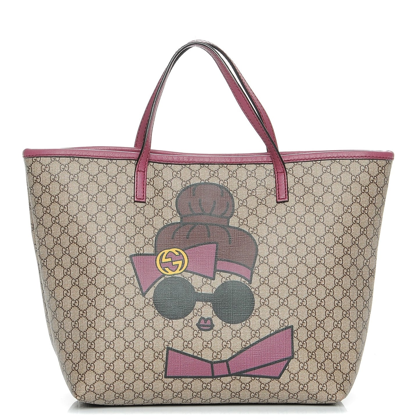 GG Supreme Monogram Kid's Doll Print Tote