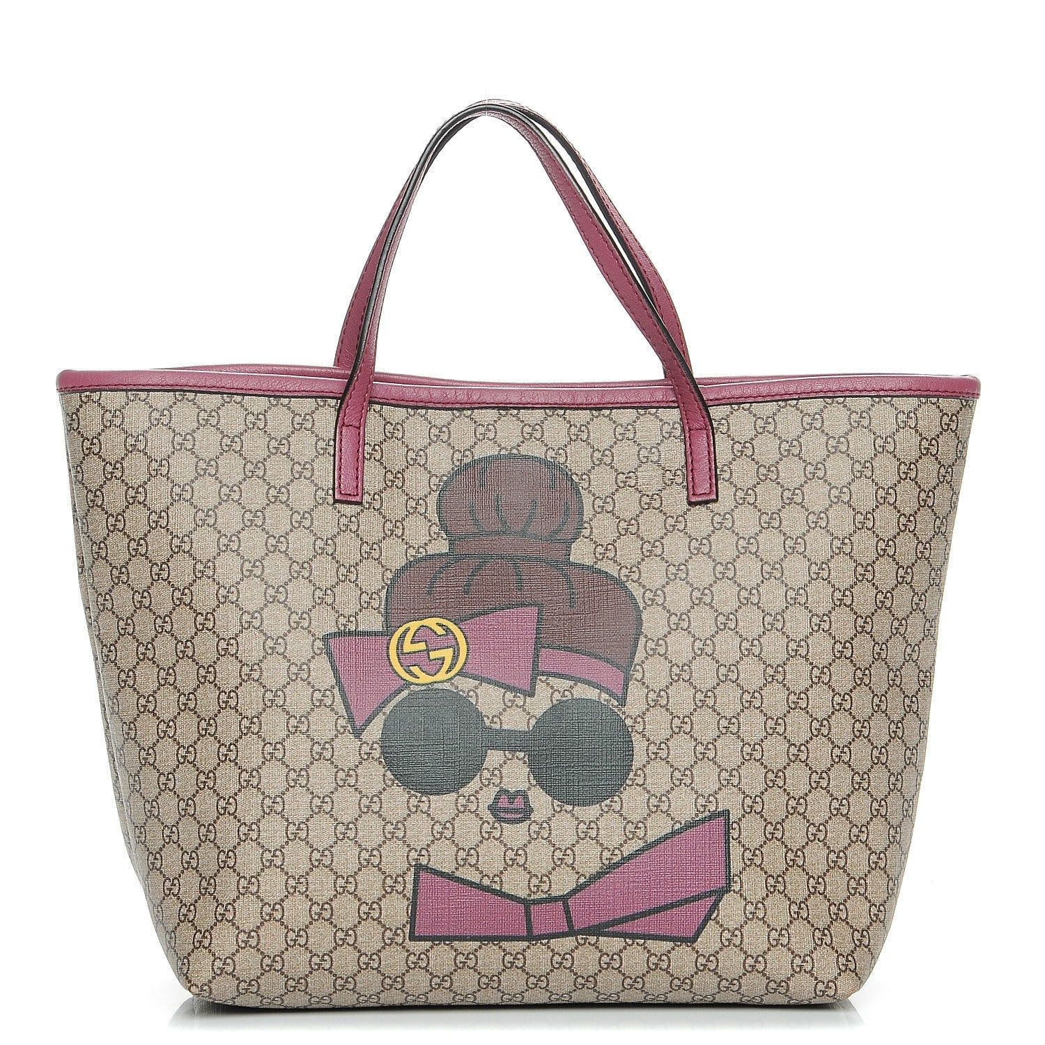 Gucci GG Supreme Monogram Kid's Doll Print Tote 1 of 8