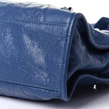 Balenciaga Agneau Classic Silver Hardware S City Denim Blue 8 of 9
