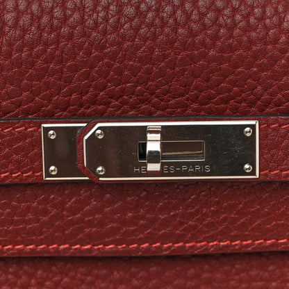 Hermes Fjord Kelly Sellier 35 Rouge H 15 of 16