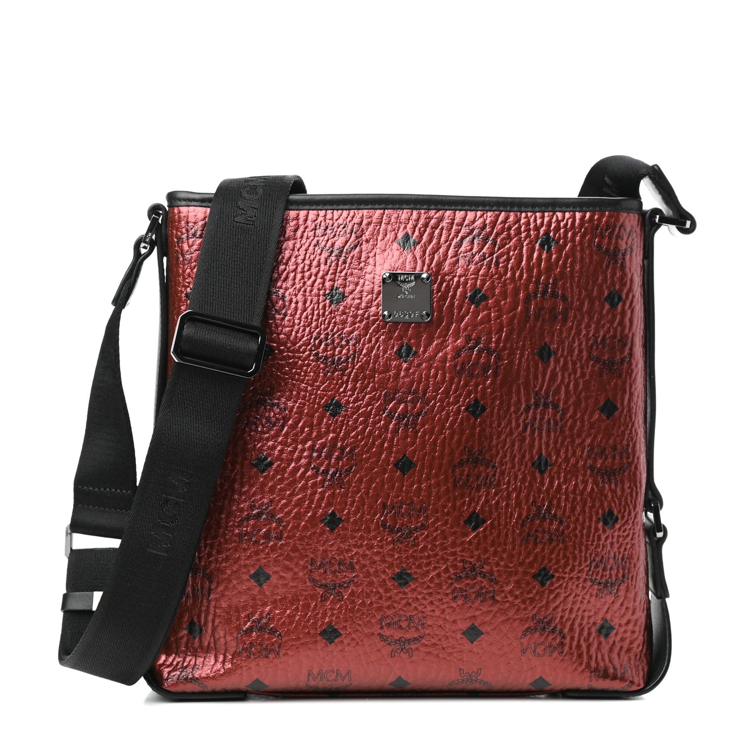 Metallic Visetos Messenger Scooter Red