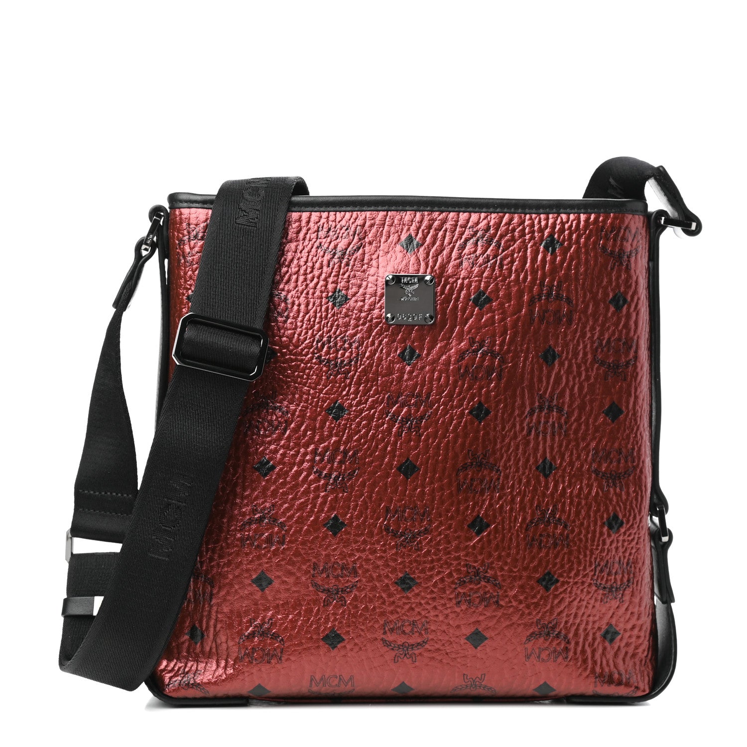 MCM Metallic Visetos Messenger Scooter Red 1 of 8