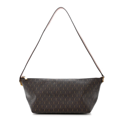 Saint Laurent Canvas Smooth Calfskin Le Monogramme Crossbody Bag Chestnut 1 of 15
