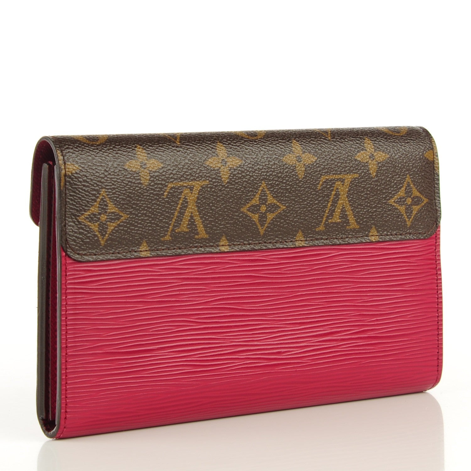 Louis Vuitton Monogram Marie Rose Wallet Fuchsia 3 of 7