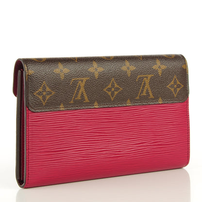 Louis Vuitton Monogram Marie Rose Wallet Fuchsia 3 of 7
