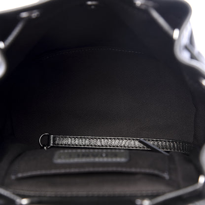 Chanel Lambskin Quilted Metallic Bubble Backpack Black 4 of 8