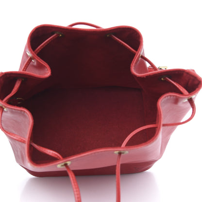 Louis Vuitton Epi Petit Noe Castillan Red 4 of 11