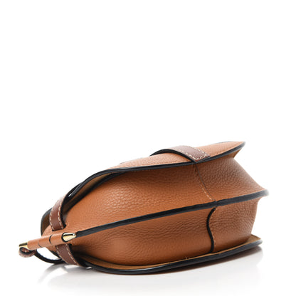 Loewe Grained Calfskin Mini Gate Crossbody Bag Caramel Pecan 4 of 10