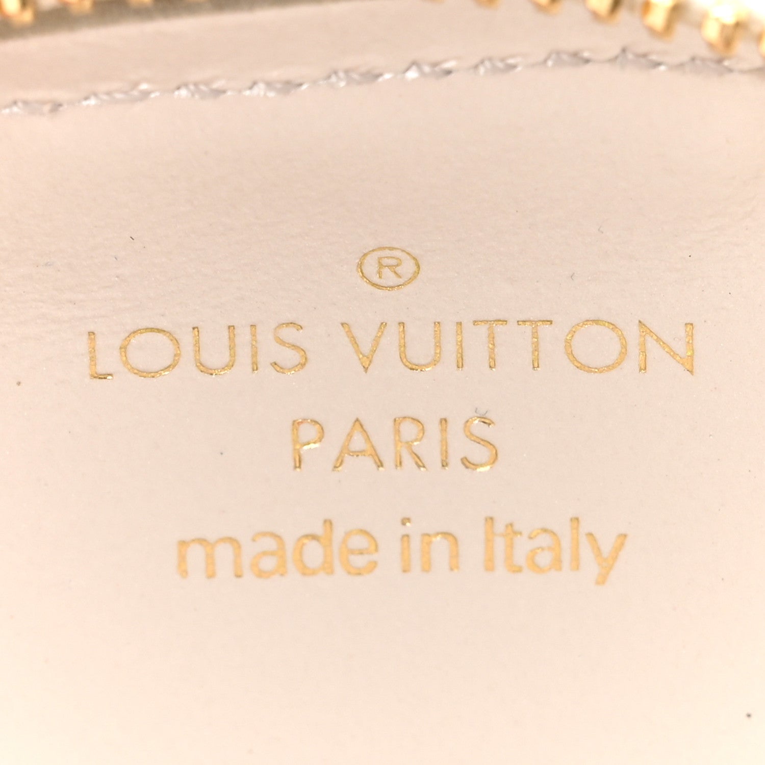 Louis Vuitton Cowhide By The Pool Shell Coin Purse White 6 of 7