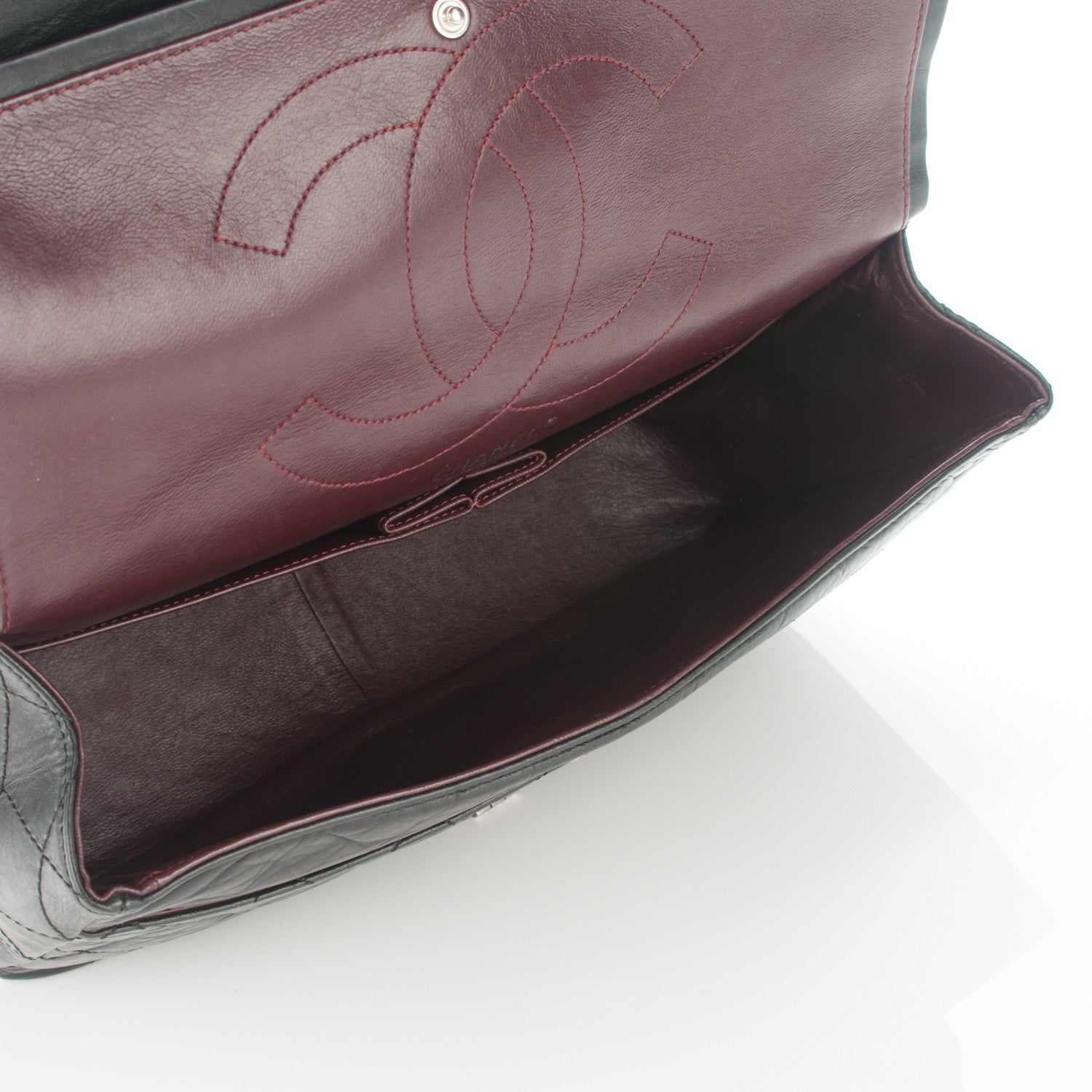 Chanel Aged Calfskin Quilted 2.55 Reissue 227 Flap Black 5 of 7