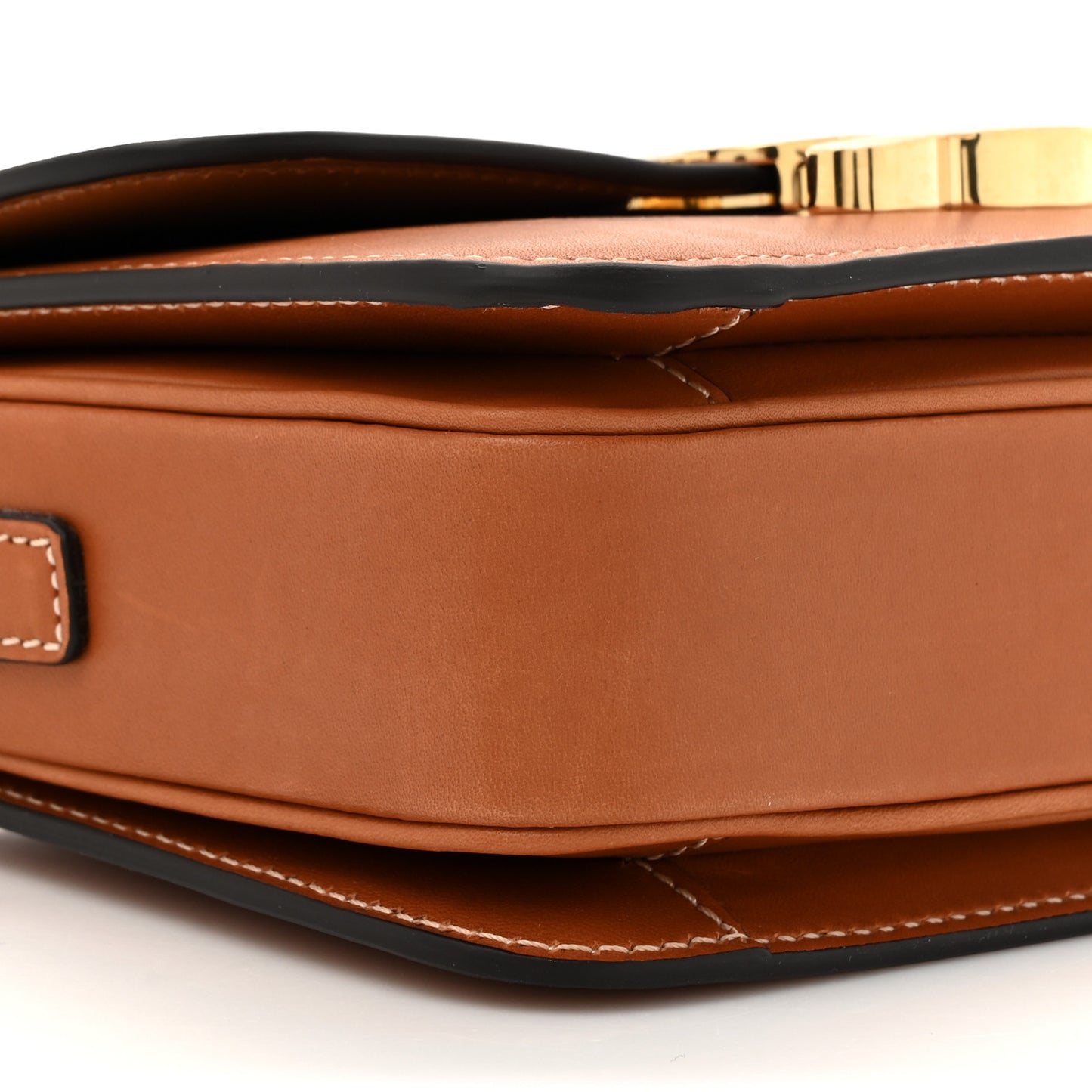 Shiny Calfskin Teen Triomphe Tan