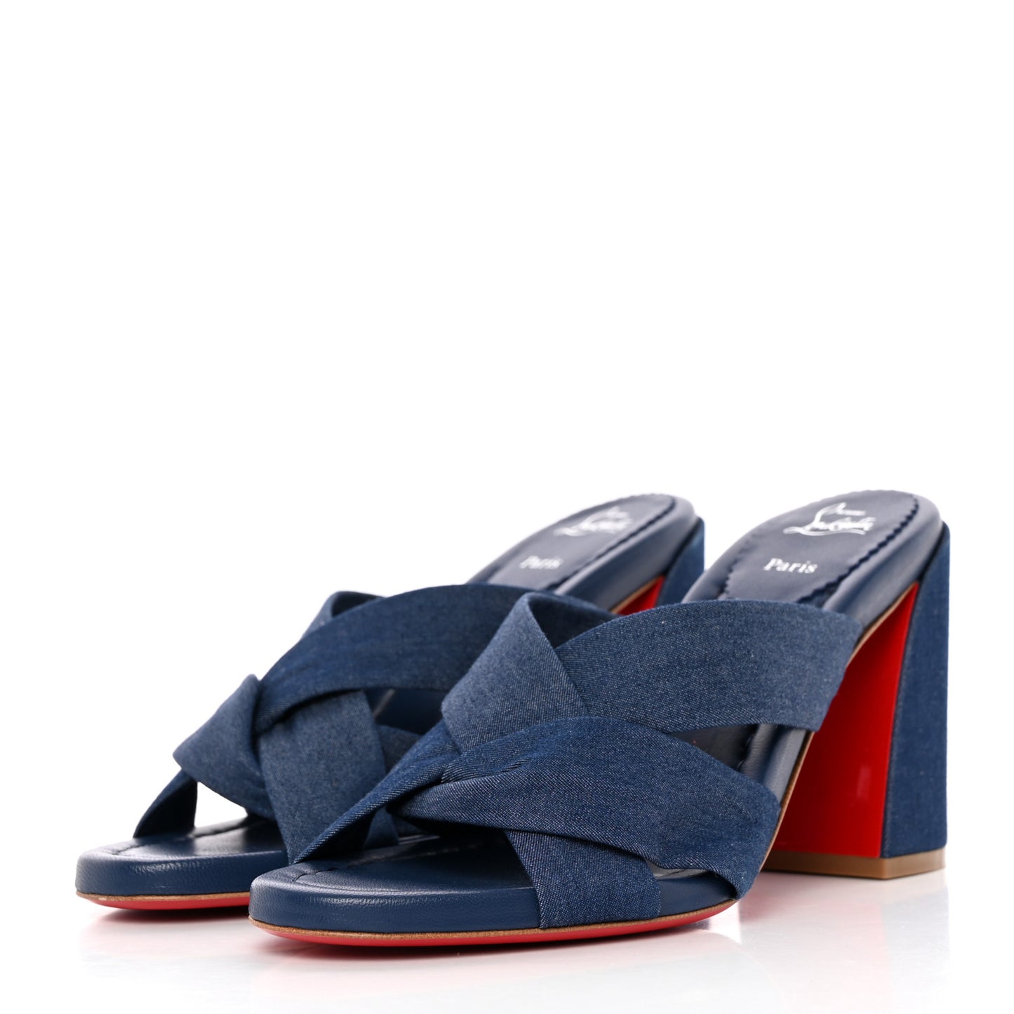 Denim Disco Club 85 Sandals 38.5 Blue