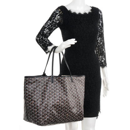 Goyard Goyardine Saint Louis GM Black 2 of 9