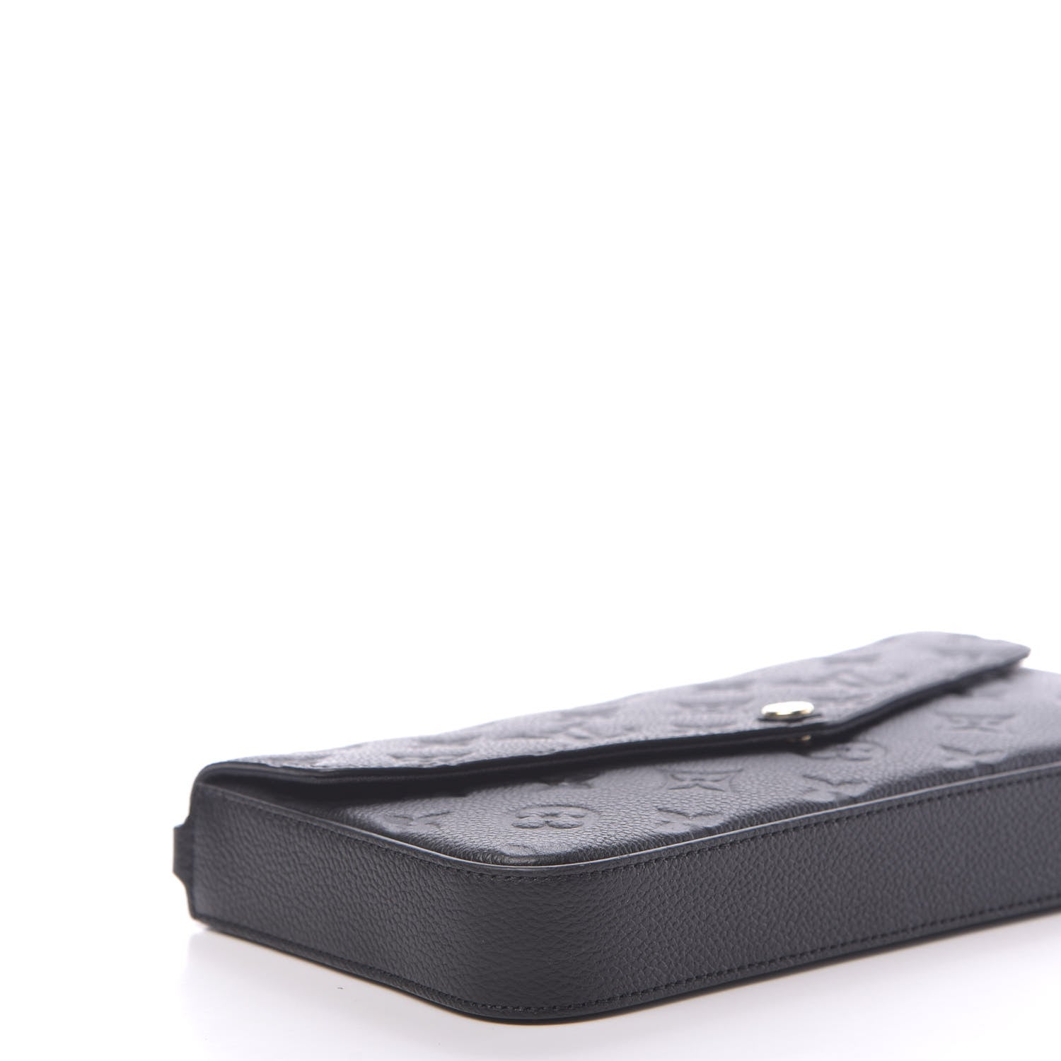 Louis Vuitton Empreinte Pochette Felicie Chain Wallet Black 9 of 11