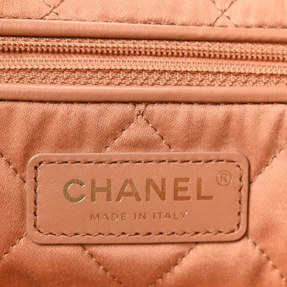 Chanel Shiny Calfskin Quilted Small Chanel 22 Beige 6 of 10