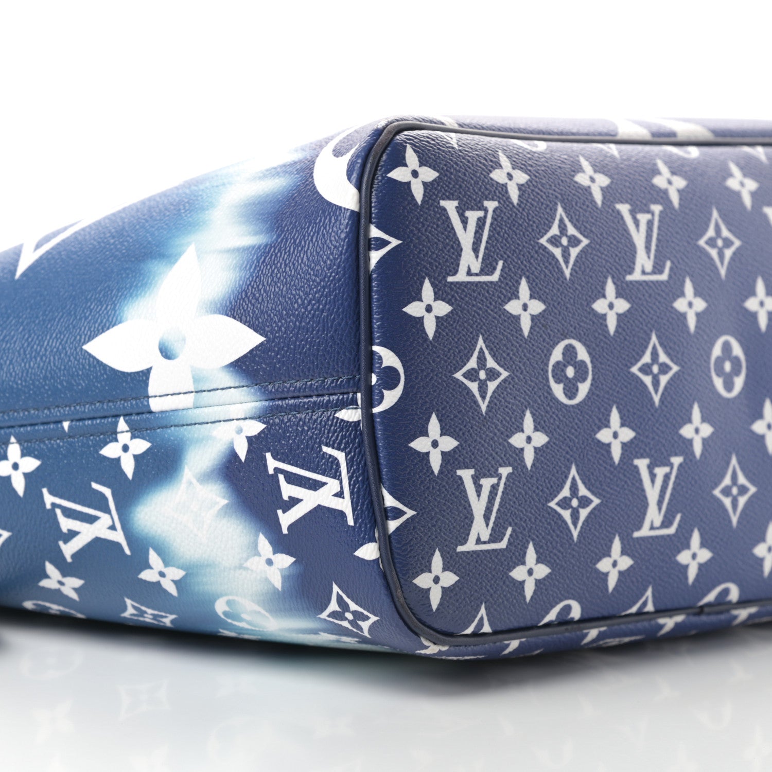 Louis Vuitton Monogram Escale Neverfull MM Blue 8 of 12