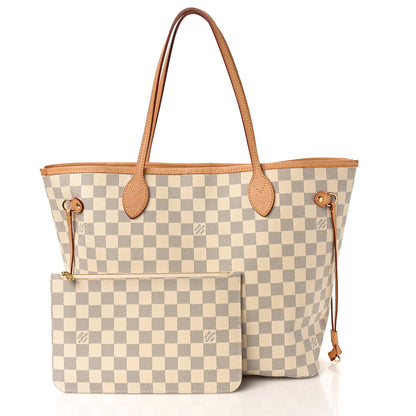 Louis Vuitton LOUIS VUITTON Damier Azur Neo Neverfull MM 3 of 9