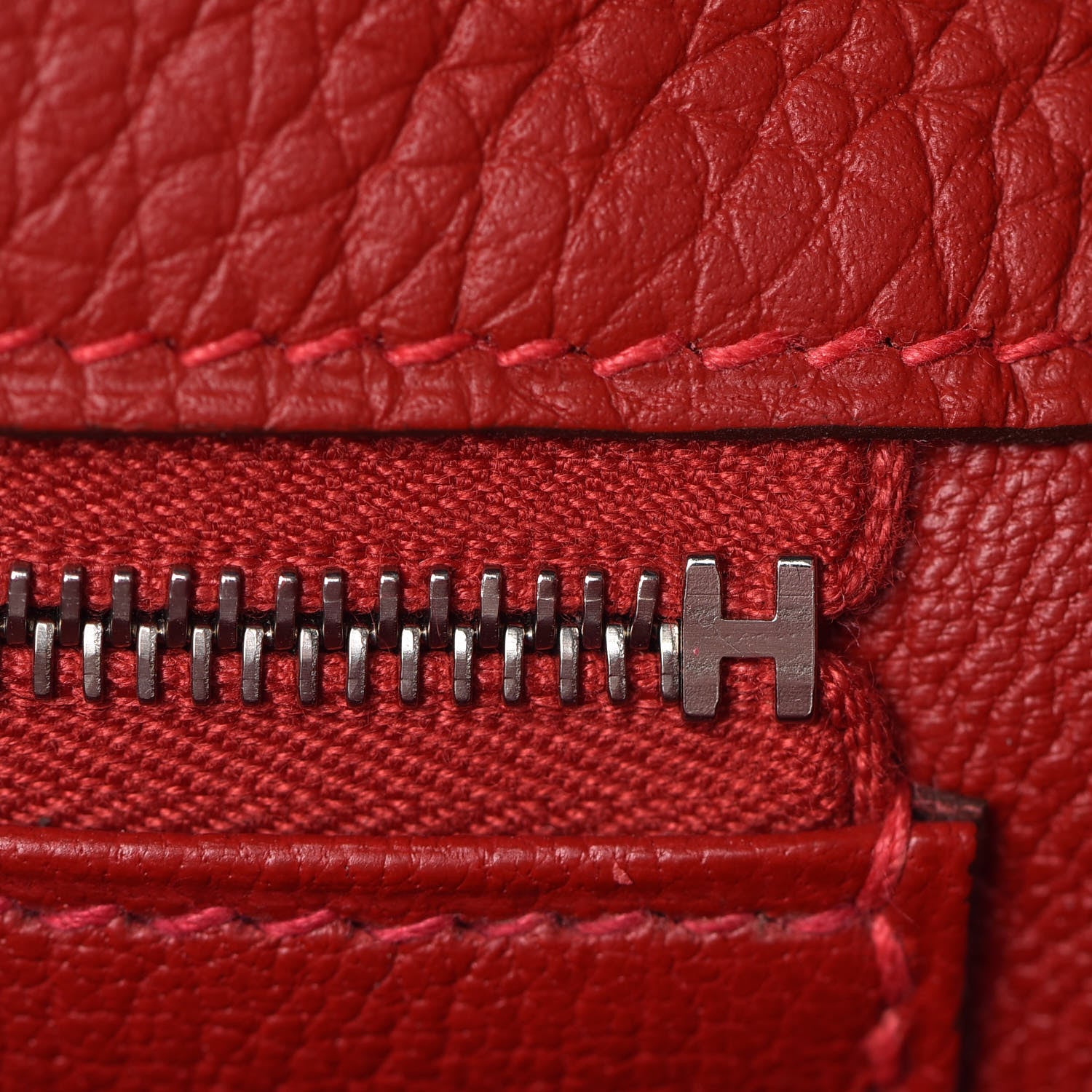 Hermes Togo Kelly Retourne 35 Rouge Casaque 27 of 37