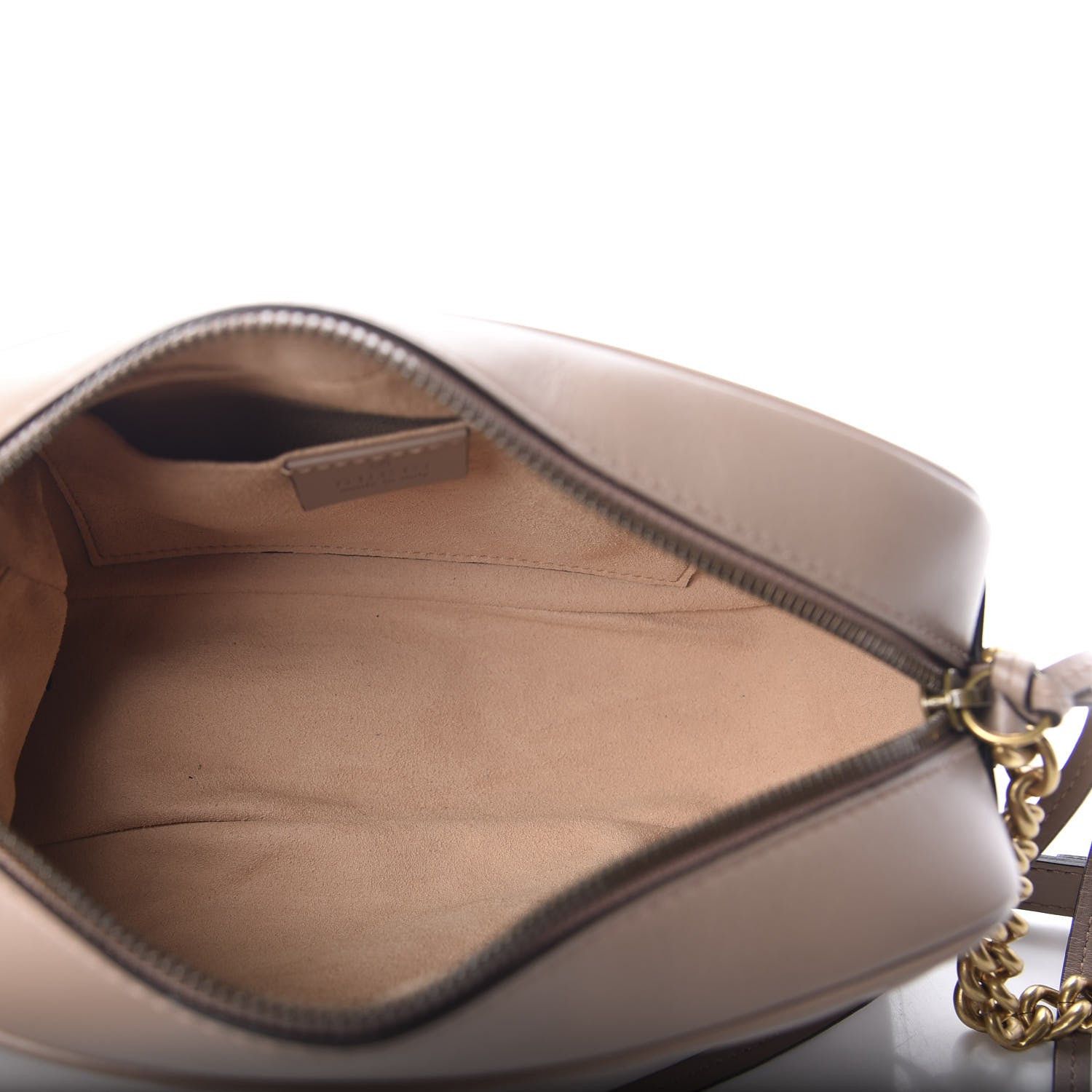 Gucci Calfskin Matelasse Small GG Marmont Chain Shoulder Bag Porcelain Rose 5 of 11