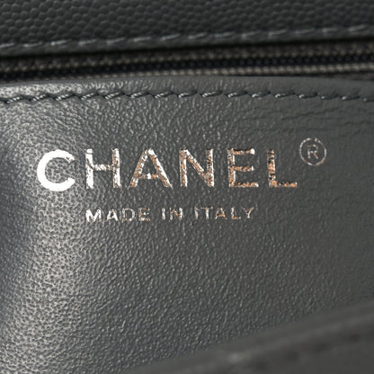 Chanel Caviar Quilted Mini Rectangular Flap Grey 6 of 11