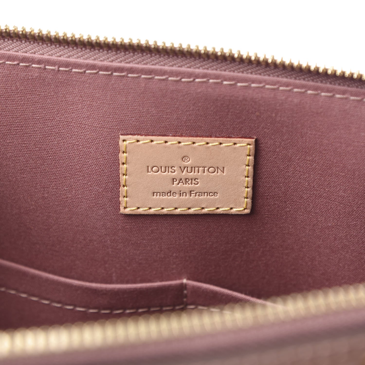 Louis Vuitton Vernis Alma PM Rose Velours 6 of 13